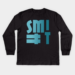 Smith, name, typography Kids Long Sleeve T-Shirt